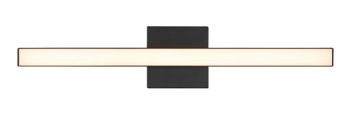 Trim 1 Light 24" LED Vanity in Flat Black