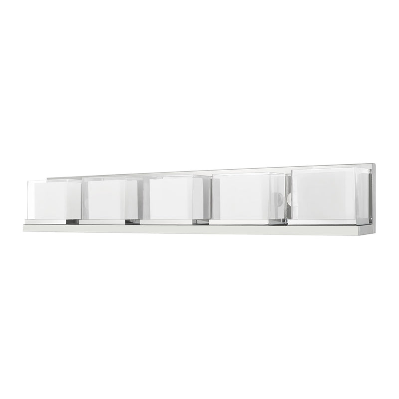 Duval 5-Light Bath Vanity Light in Polished Chrome