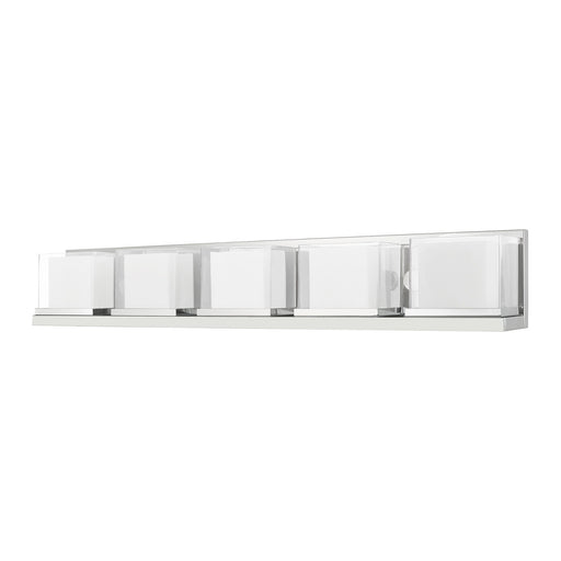 Duval 5-Light Bath Vanity Light in Polished Chrome