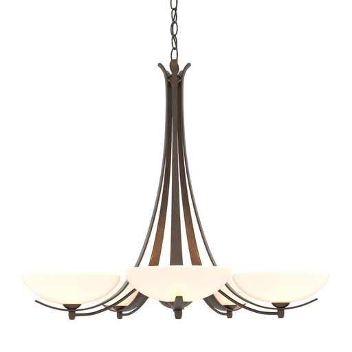 Aegis 5-Light 31.3" Chandelier in Bronze