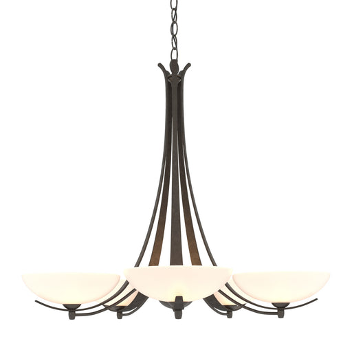 Aegis 5-Light 31.3" Chandelier in Dark Smoke