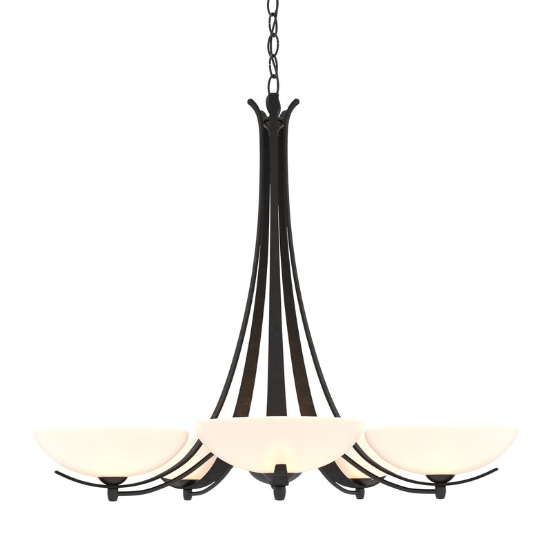 Aegis 5-Light 31.3" Chandelier in Black