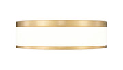 Ballord 1 Light 12" Flush Mount in Modern Gold