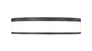 Ballord 1 Light 16" Flush Mount in Matte Black
