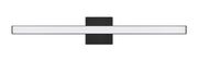 Trim 1 Light 30" LED Vanity in Flat Black