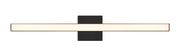 Trim 1 Light 30" LED Vanity in Flat Black