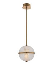 Portland LED Mini Pendant in Winter Brass