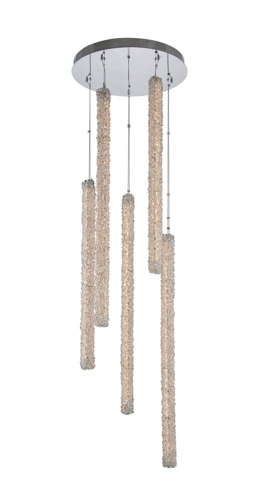 Lina 24" Pendant in Polished Chrome