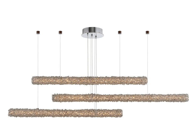 Lina 60" Linear Pendant in Polished Chrome