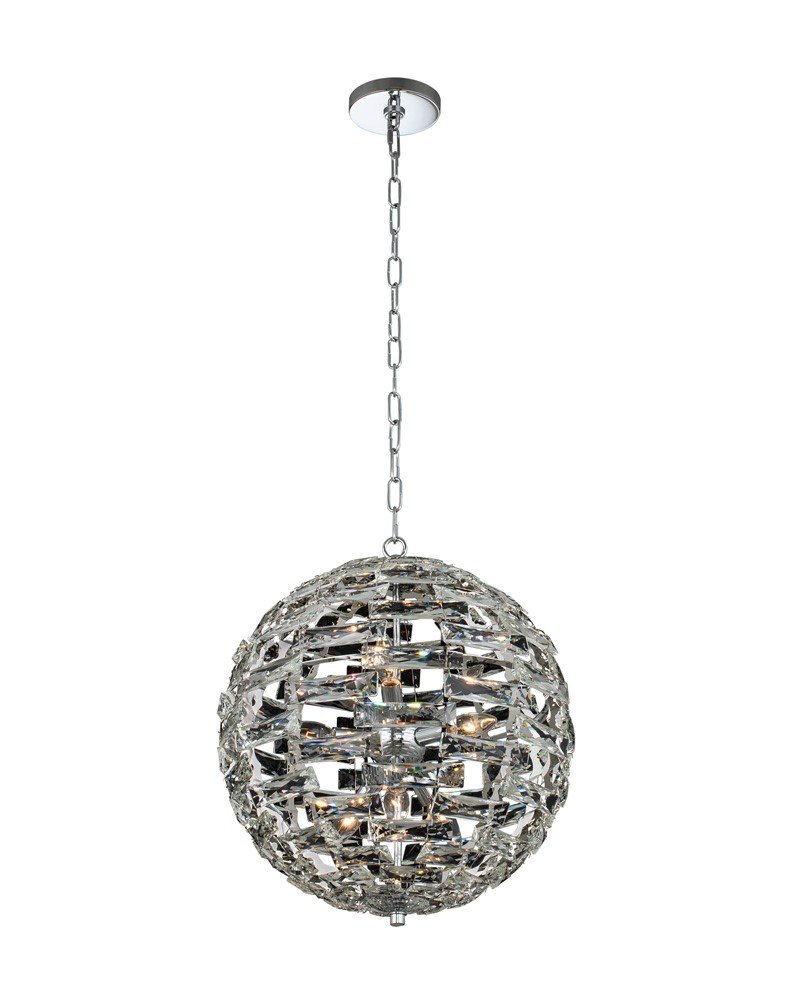 Alta 9-Light Pendant in Polished Chrome