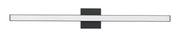 Trim 1 Light 36" LED Vanity in Flat Black