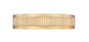 Stari 1 Light 12.75" Flush Mount in Modern Gold