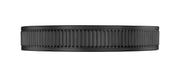 Stari 1 Light 16.75" Flush Mount in Matte Black