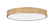 Stari 1 Light 20.75" Flush Mount in Modern Gold