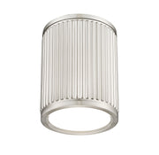 Stari 1 Light 6.25" Flush Mount in Brushed Nickel