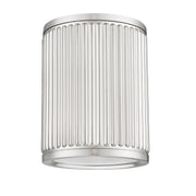 Stari 1 Light 6.25" Flush Mount in Brushed Nickel