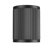 Stari 1 Light 6.25" Flush Mount in Matte Black