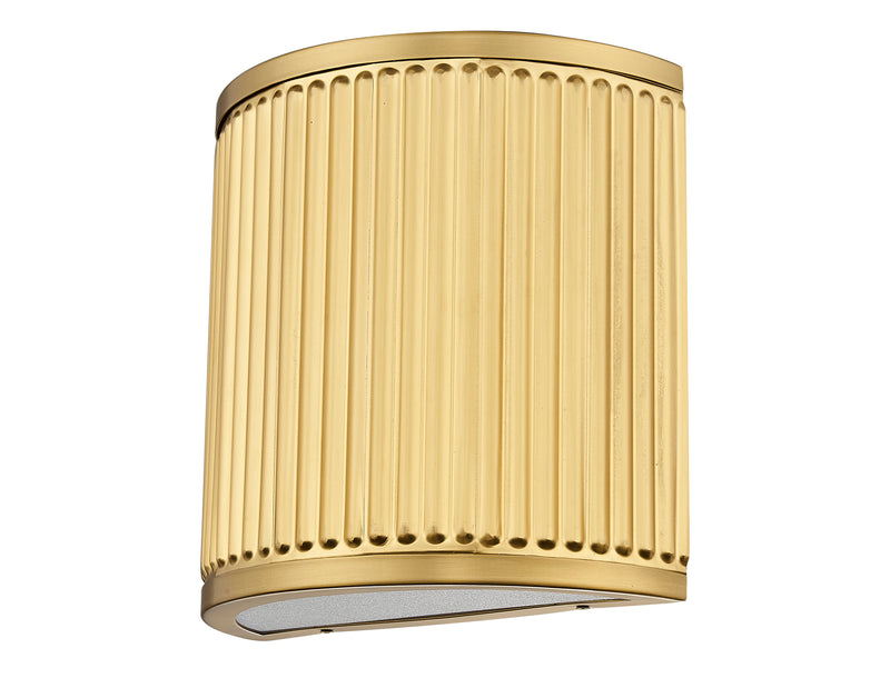 Stari 1 Light 8" Wall Sconce in Modern Gold
