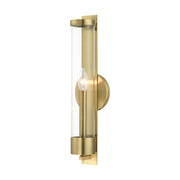 Castleton Tall ADA Wall Sconce in Antique Brass