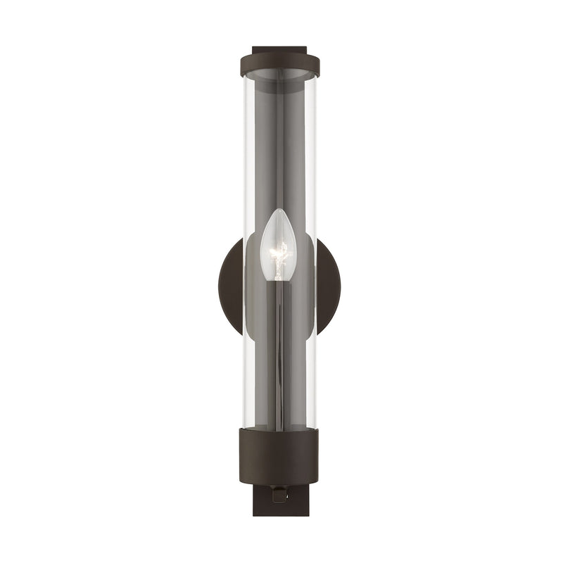 Castleton Tall ADA Wall Sconce in Bronze
