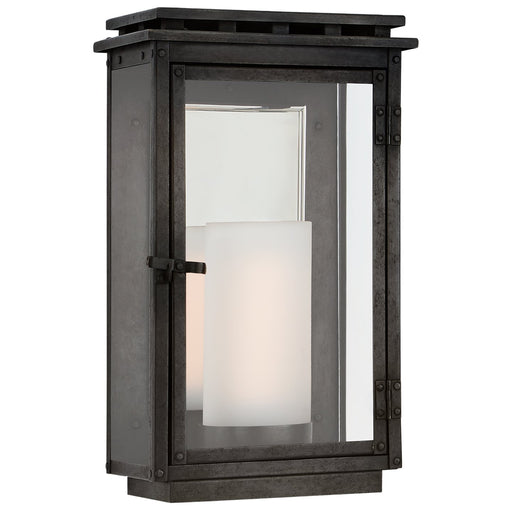 Cheshire Small 12" Outdoor Wall Lantern in Aged Iron
