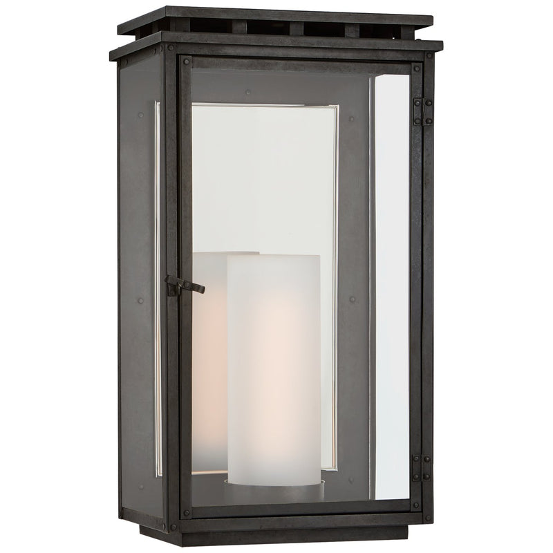 Cheshire Medium 18" Outdoor Wall Lantern in Aged Iron
