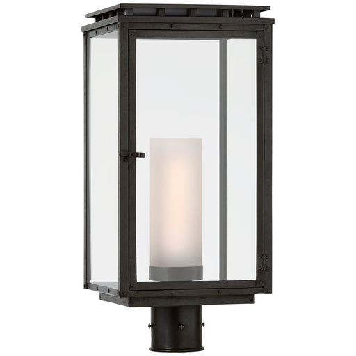 Cheshire Outdoor Post Light in Aged Iron
