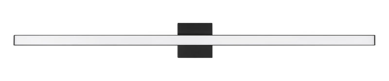 Trim 1 Light 48" LED Vanity in Flat Black