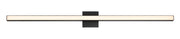 Trim 1 Light 48" LED Vanity in Flat Black