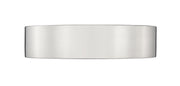 Kawan 1 Light 12" Flush Mount in Brushed Nickel