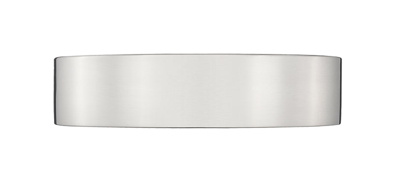 Kawan 1 Light 12" Flush Mount in Brushed Nickel
