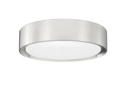 Kawan 1 Light 12" Flush Mount in Brushed Nickel