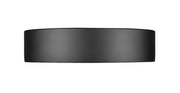 Kawan 1 Light 12" Flush Mount in Matte Black