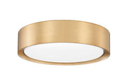 Kawan 1 Light 12" Flush Mount in Modern Gold