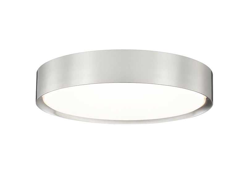 Kawan 1 Light 16" Flush Mount in Brushed Nickel