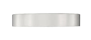 Kawan 1 Light 16" Flush Mount in Brushed Nickel