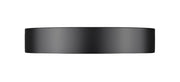 Kawan 1 Light 16" Flush Mount in Matte Black + Modern Gold