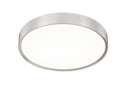 Kawan 1 Light 20" Flush Mount in Brushed Nickel