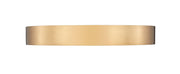 Kawan 1 Light 20" Flush Mount in Modern Gold