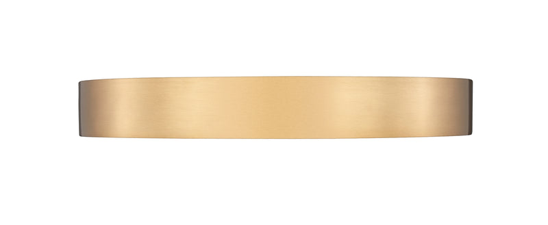 Kawan 1 Light 20" Flush Mount in Modern Gold