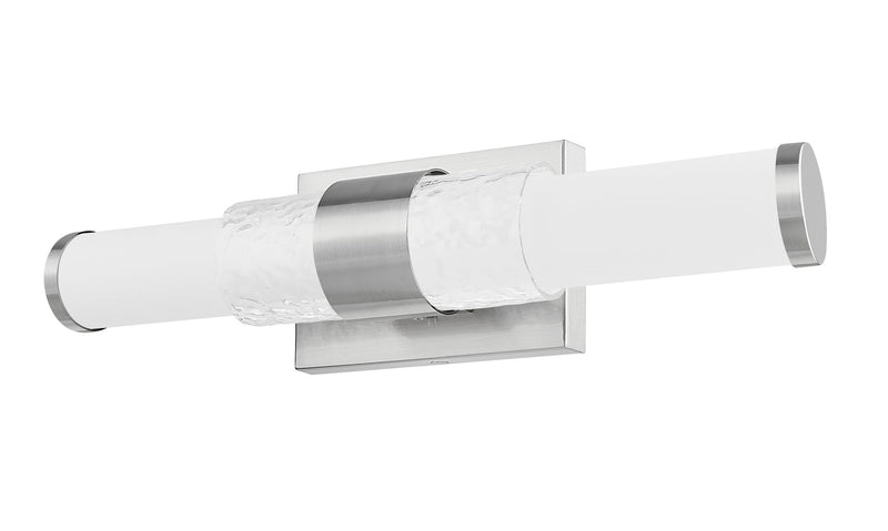 Egon 1 Light 18" Vanity in Brushed Nickel