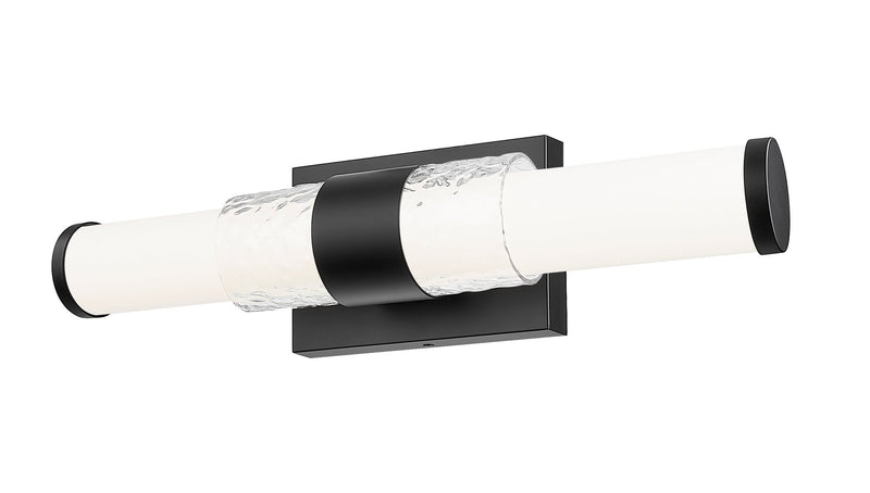 Egon 1 Light 18" Vanity in Matte Black