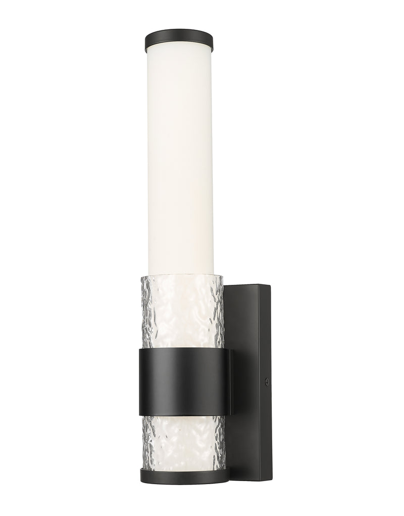 Egon 1 Light 4.75" Wall Sconce in Matte Black