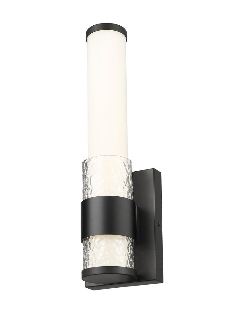 Egon 1 Light 4.75" Wall Sconce in Matte Black