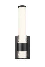 Egon 1 Light 4.75" Wall Sconce in Matte Black