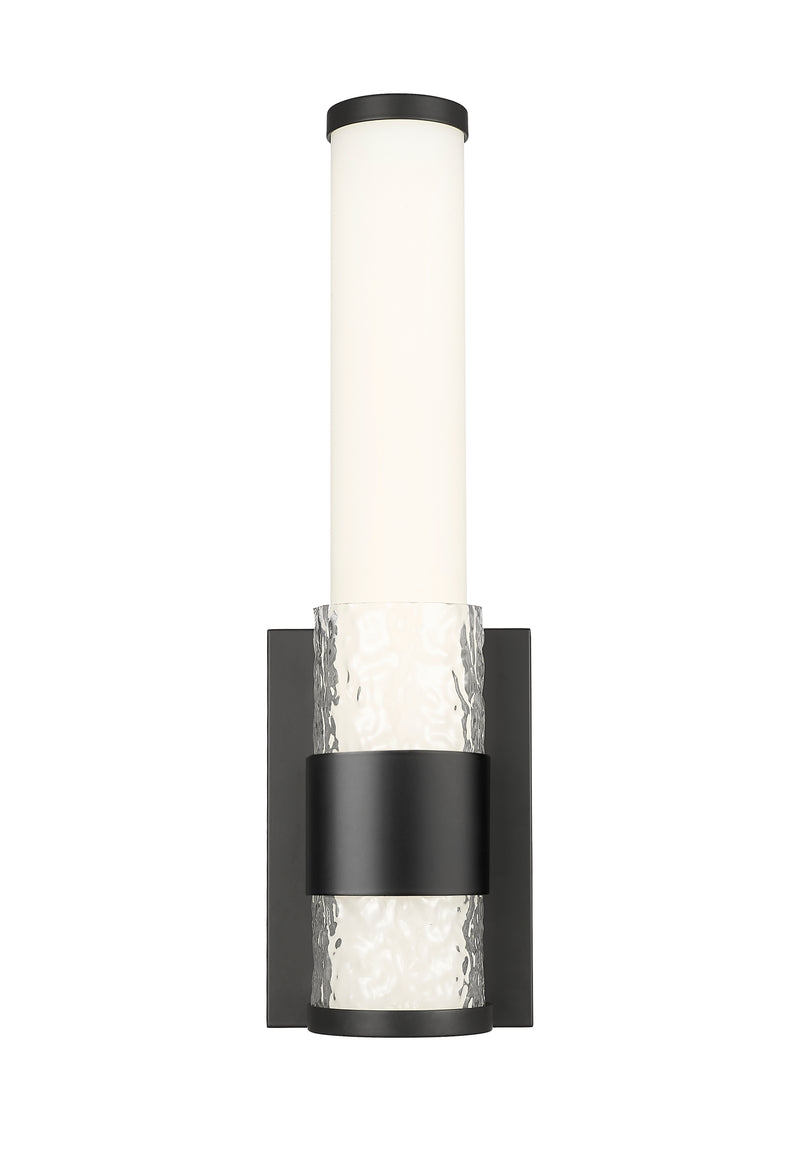 Egon 1 Light 4.75" Wall Sconce in Matte Black