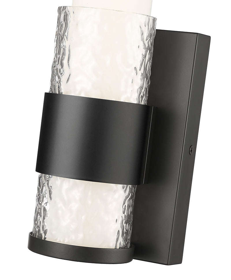 Egon 1 Light 4.75" Wall Sconce in Matte Black