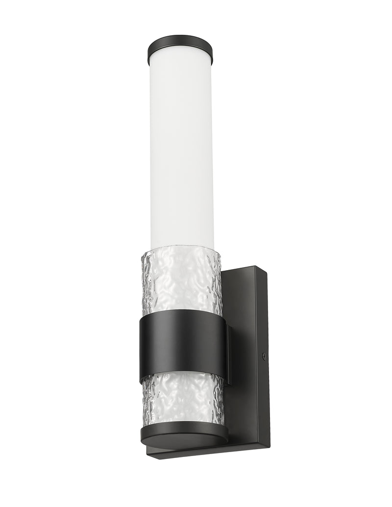 Egon 1 Light 4.75" Wall Sconce in Matte Black