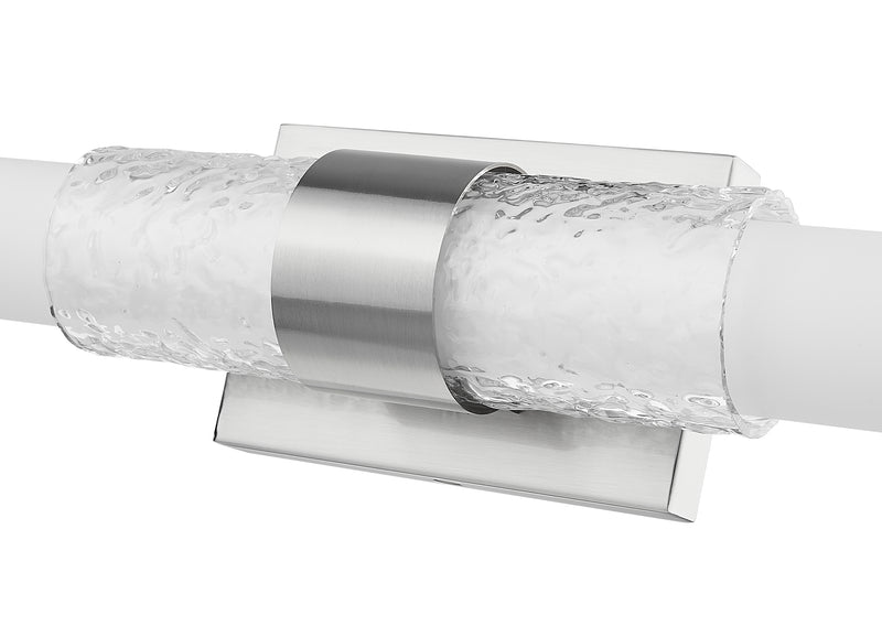 Egon 1 Light 25" Vanity in Brushed Nickel