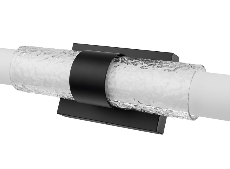 Egon 1 Light 25" Vanity in Matte Black